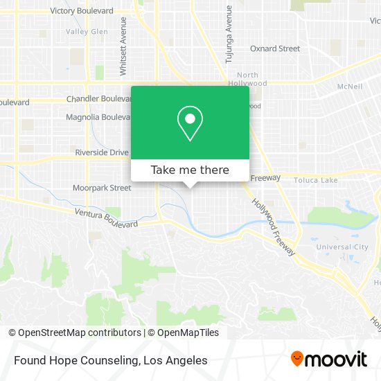 Mapa de Found Hope Counseling