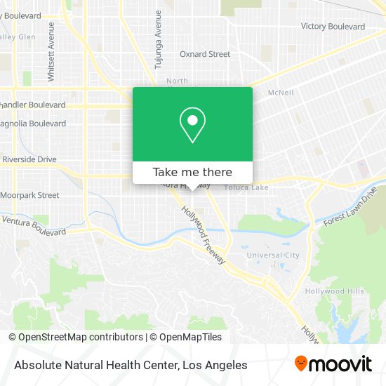 Absolute Natural Health Center map