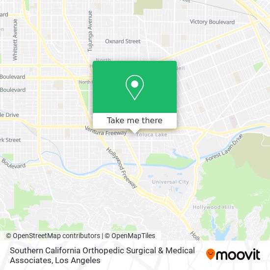 Southern California Orthopedic Surgical & Medical Associates map