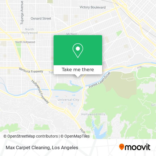 Max Carpet Cleaning map