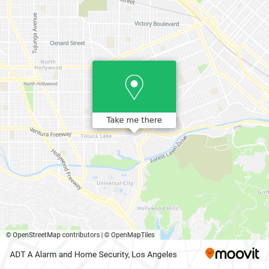 ADT A Alarm and Home Security map