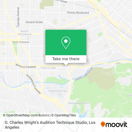 G. Charles Wright's Audition Technique Studio map