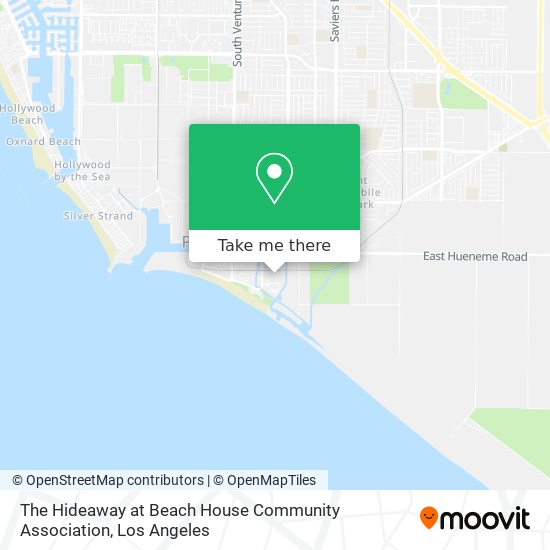 The Hideaway at Beach House Community Association map