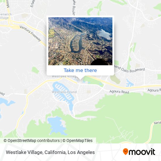 Westlake Village, California map