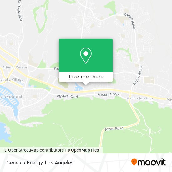 Genesis Energy map