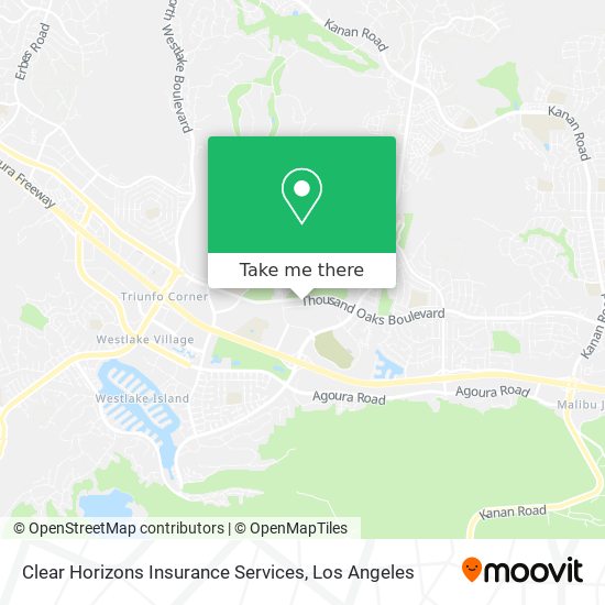 Mapa de Clear Horizons Insurance Services