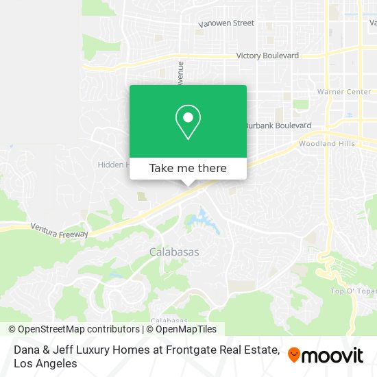 Dana & Jeff Luxury Homes at Frontgate Real Estate map