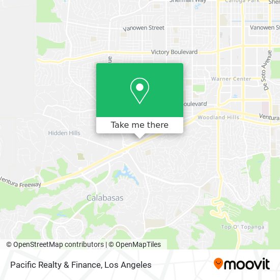 Pacific Realty & Finance map