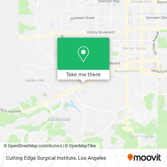 Cutting Edge Surgical Institute map