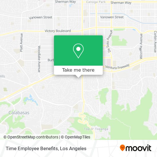 Time Employee Benefits map