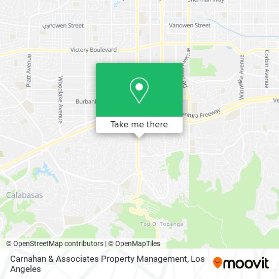 Mapa de Carnahan & Associates Property Management