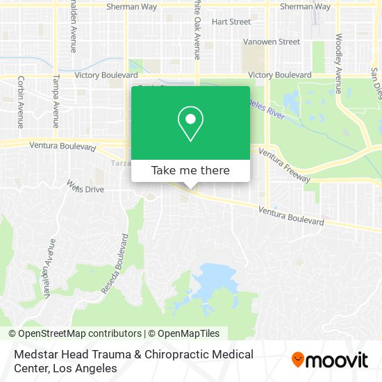 Mapa de Medstar Head Trauma & Chiropractic Medical Center