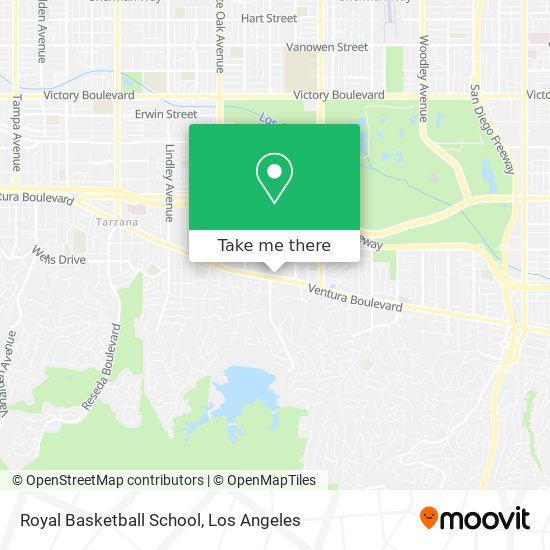 Royal Basketball School map