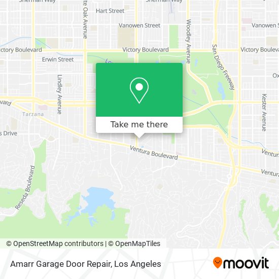 Mapa de Amarr Garage Door Repair