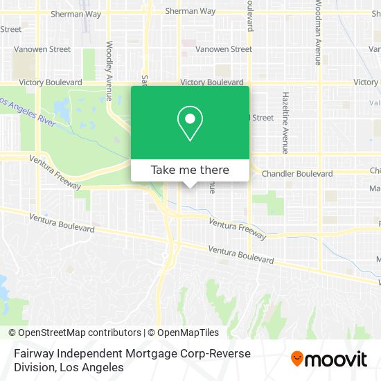 Mapa de Fairway Independent Mortgage Corp-Reverse Division