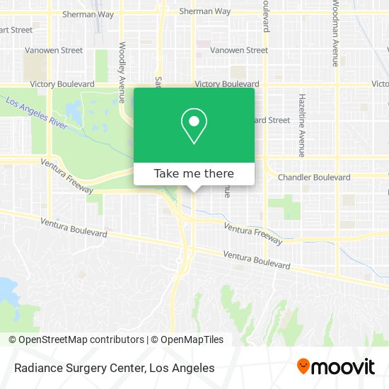 Radiance Surgery Center map