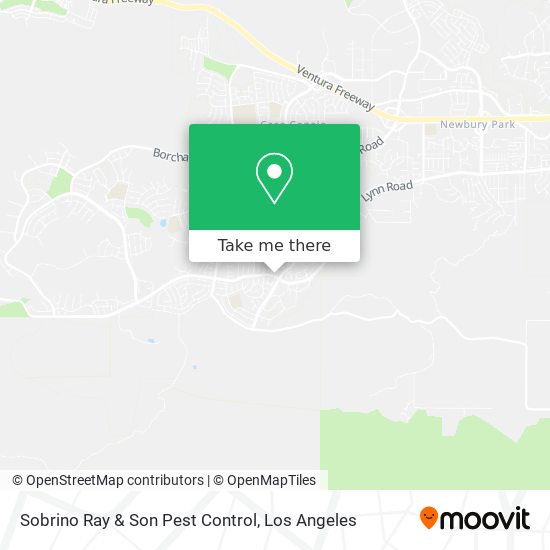 Sobrino Ray & Son Pest Control map