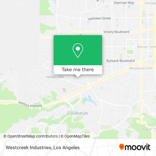 Mapa de Westcreek Industries