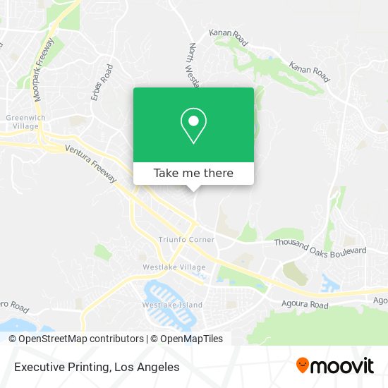 Executive Printing map