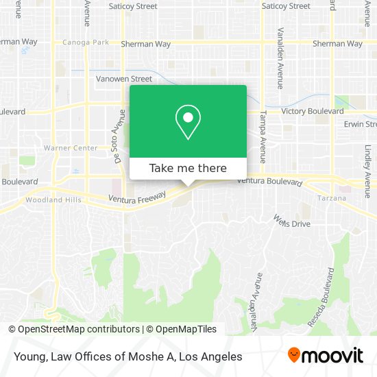 Mapa de Young, Law Offices of Moshe A