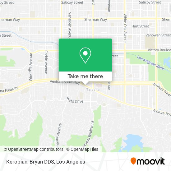 Keropian, Bryan DDS map