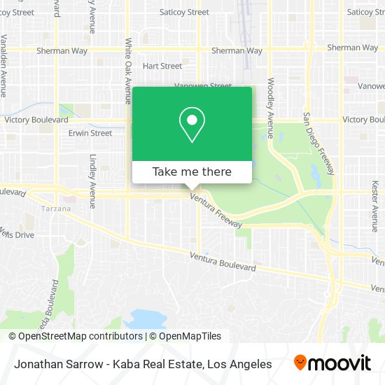 Jonathan Sarrow - Kaba Real Estate map