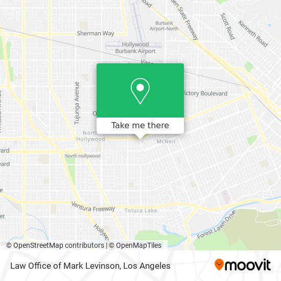 Law Office of Mark Levinson map