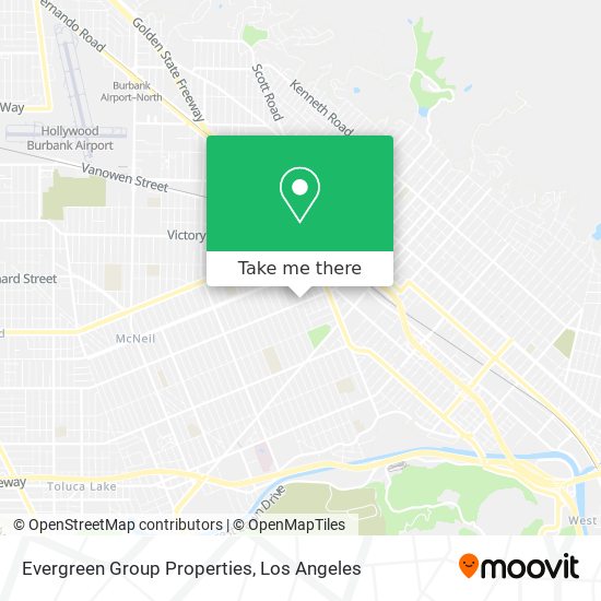 Evergreen Group Properties map