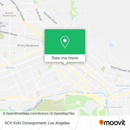 Mapa de SCV Kids Consignment