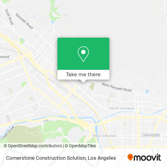 Cornerstone Construction Solution map