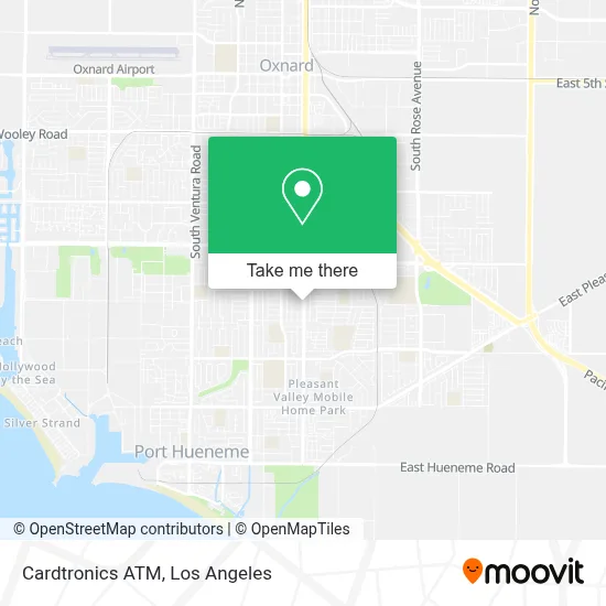 Cardtronics ATM map
