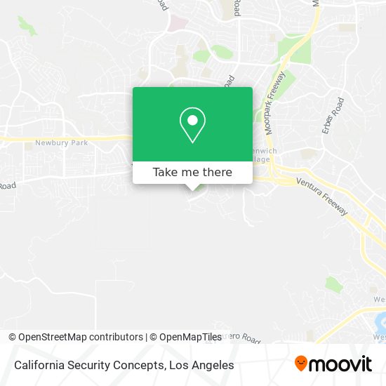 Mapa de California Security Concepts