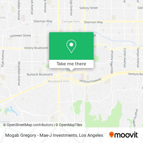 Mogab Gregory - Mae-J Investments map