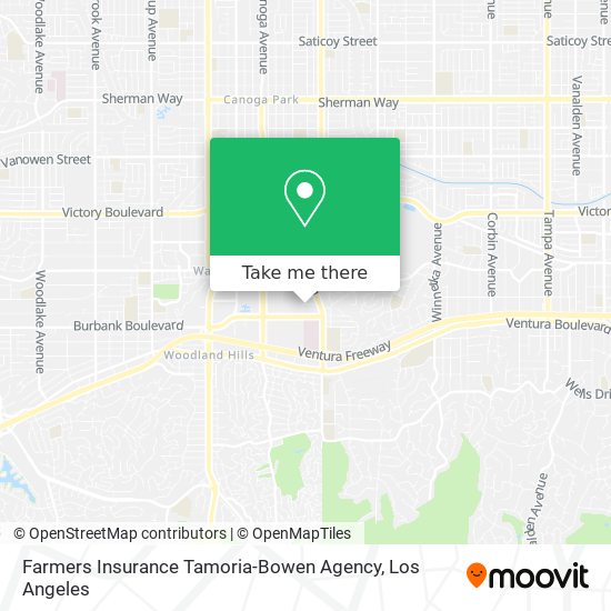 Farmers Insurance Tamoria-Bowen Agency map