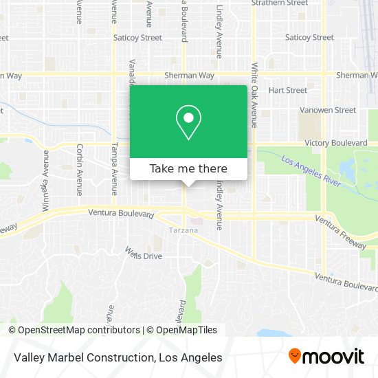 Valley Marbel Construction map