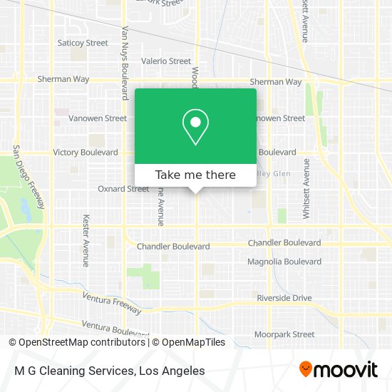 M G Cleaning Services map