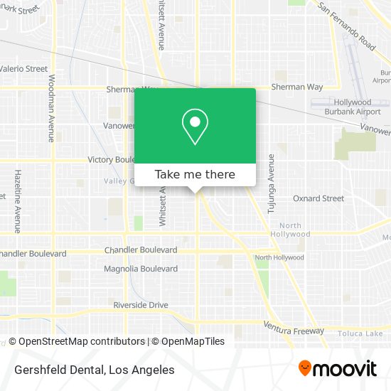 Gershfeld Dental map