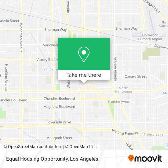 Mapa de Equal Housing Opportunity