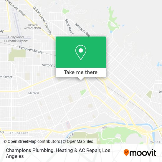 Mapa de Champions Plumbing, Heating & AC Repair