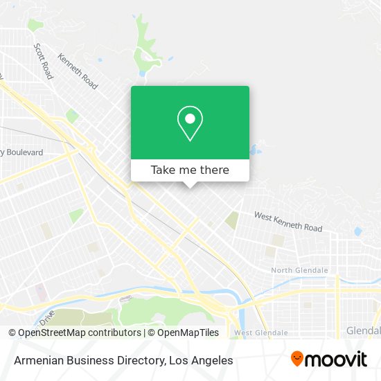 Mapa de Armenian Business Directory