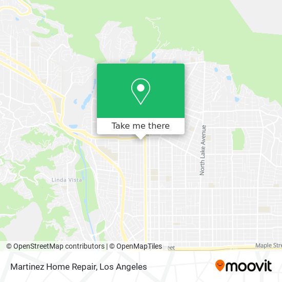 Mapa de Martinez Home Repair