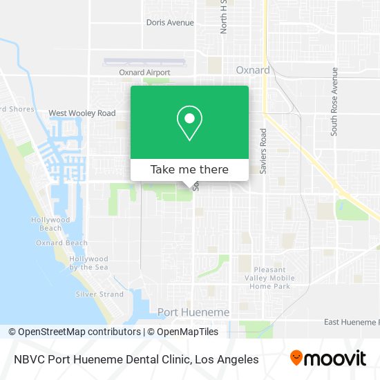 Mapa de NBVC Port Hueneme Dental Clinic