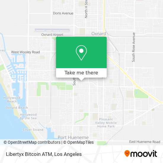 Libertyx Bitcoin ATM map