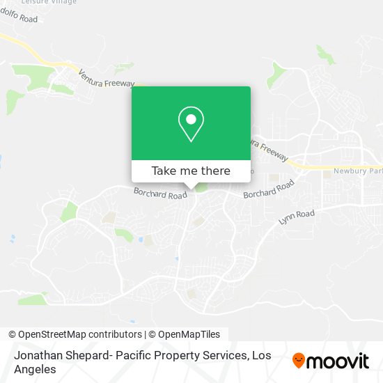 Mapa de Jonathan Shepard- Pacific Property Services