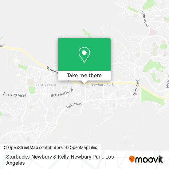 Starbucks-Newbury & Kelly, Newbury Park map