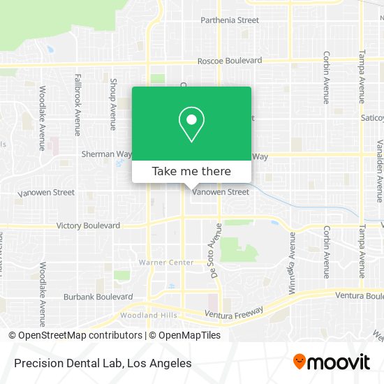 Mapa de Precision Dental Lab