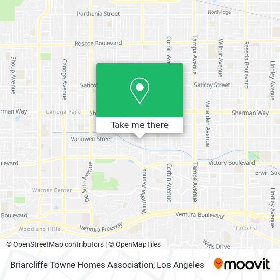 Briarcliffe Towne Homes Association map