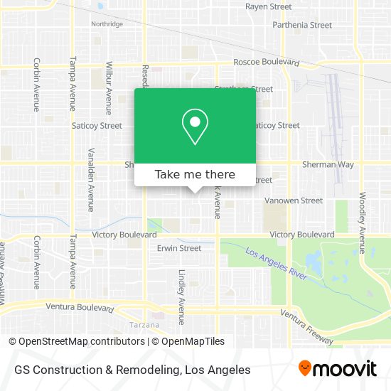 Mapa de GS Construction & Remodeling