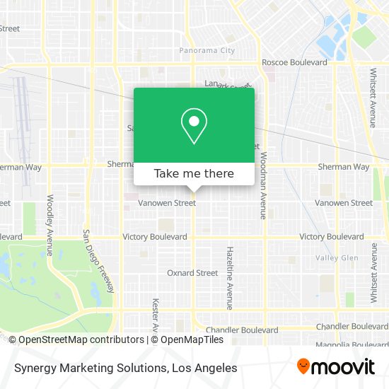 Synergy Marketing Solutions map