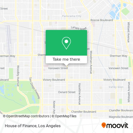 House of Finance map